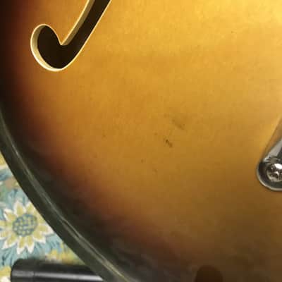 Mosrite Combo Mark I Semi-Hollow Sunburst image 8