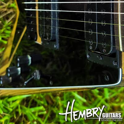 HEMBRY Flying V style pine body image 8