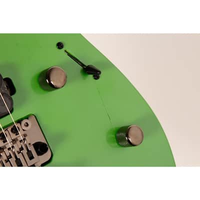 Mitchell HD400 Hard Rock Double Cutaway Electric Guitar Regular Green Lemon image 8