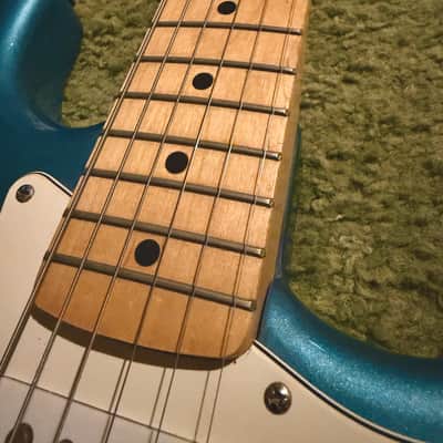 Fender Standard Strat 94’ Guitar Lake Placid Blue MIM image 4