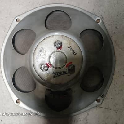 12" ALNICO SPEAKER GUITAR SPEAKER  HARP SPEAKER 1950 ORIGINAL PARTS KILLER TOUCH SENSITIVITY AND DETAIL PMR SPEAKER image 5