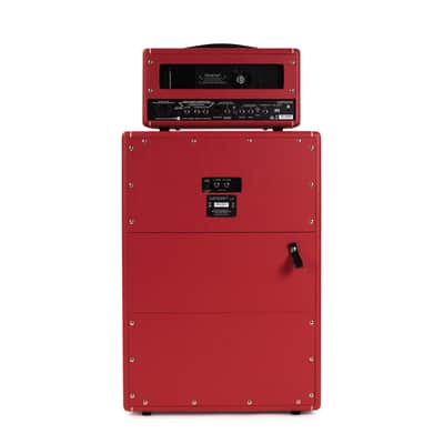 Blackstar St. James TL50 6L6 Toby Lee Signature 2-Channel 50-Watt 2x12" Guitar Amp Half Stack Red image 4