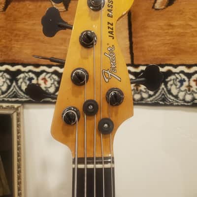 Fender Modern Player Jazz Bass V Satin 2014 - Olympic White image 7