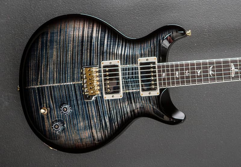 Paul Reed Smith Santana Retro 10 Top - Faded Whale Blue Wraparound Smokeburst image 1