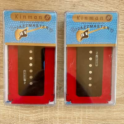 Kinman Fatmaster Jazzmaster Pickup set w/ Extra Fatmaster Bridge image 1