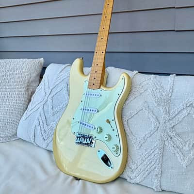 1989 Squier II Stratocaster MIK E9 | Proper Passive™ Electronics | Vintage White | Boutique image 3