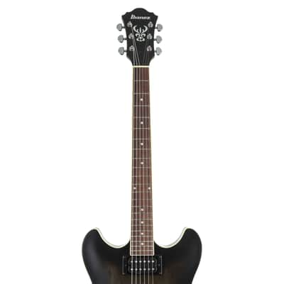 Ibanez Artcore AS53-TKF Transparent Black Flat - Semi Acoustic Guitar image 7