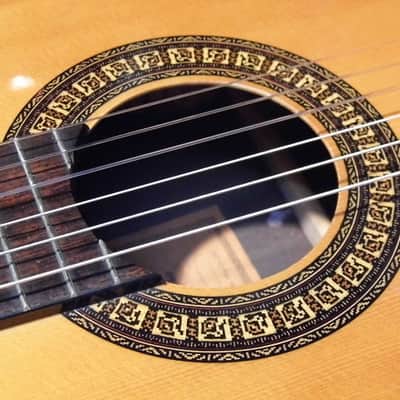 nice vintage KASUGA G-316 4/4 Classical Concert Gakki guitar Japan image 15