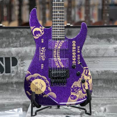 ESP OUIJA Purple レプリカ ギター ESP KH Ouija Purple Sparkle Limited Edition 2021 | Reverb Denmark