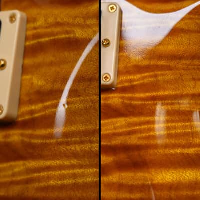 PRS Dragon Series I #36 of 50 Big Leaf Curly Maple in Amber 1992 w/OHSC image 17