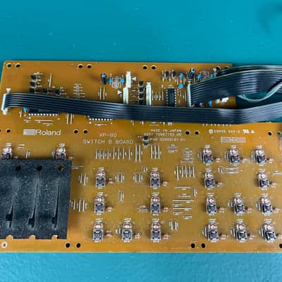 Roland XP-60 XP-80 Panel Switch board assembly B