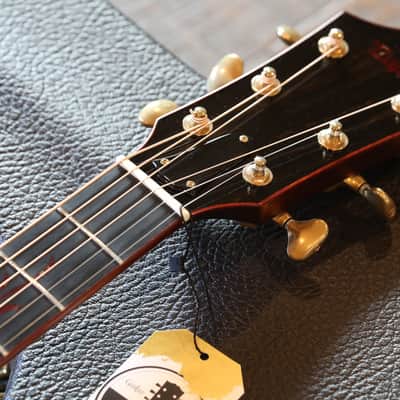 MINTY! 2019 Taylor Custom Grand Orchestra Grade-A Koa Acoustic/ Electric Guitar Shaded Edge Burst + OHSC (5906) image 10