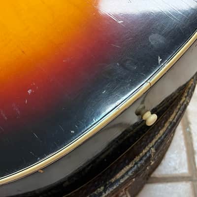 1965 Vintage Kay K-23 Jumbo Flat Top Acoustic Guitar Natural image 13