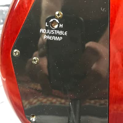 Hohner B Bass 5 Q Trans Red image 9