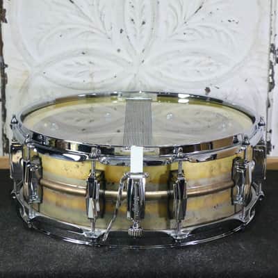 B-Stock Ludwig Raw Brass Phonic Snare Drum 14X5in image 2
