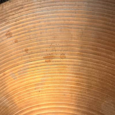 THIN 1960s Vintage Zildjian 14” EARLY New Beat Hihats ONLY 746 1280 g LIGHT COMPLEX! CLEAN! image 3