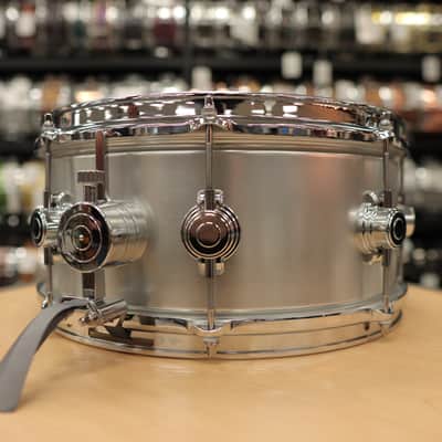 Pre-Owned George Way 6.5x14" "Aero" Aluminum Snare Drum image 7