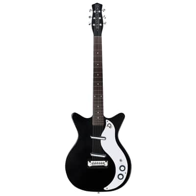 Danelectro 59M NOS+ Guitar - Black image 2