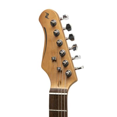 Stagg SET-STD NAT LH T Series Solid Paulownia Body Maple Neck 6-String Electric Guitar for Left Handed Players image 5