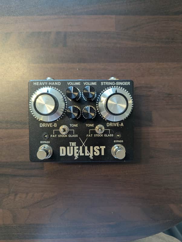 King Tone Guitar The Duellist V2 with Top Jacks