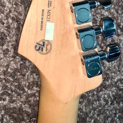 2021 fender 75th anniversary Stratocaster special edition hss electric guitar image 9