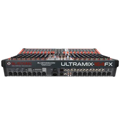 Blastking ULTRAMIX-164FX 16-Channel Mixer with 4 Aux, Bluetooth, USB and DSP image 3