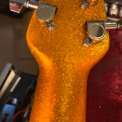 Ovation Breadwinner 1970s - Gold Sparkle Customized Refinished - So Cool image 10