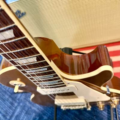 Gibson Les Paul Standard P90’s, Gold Top with Hardshell Case - Pre Owned image 5