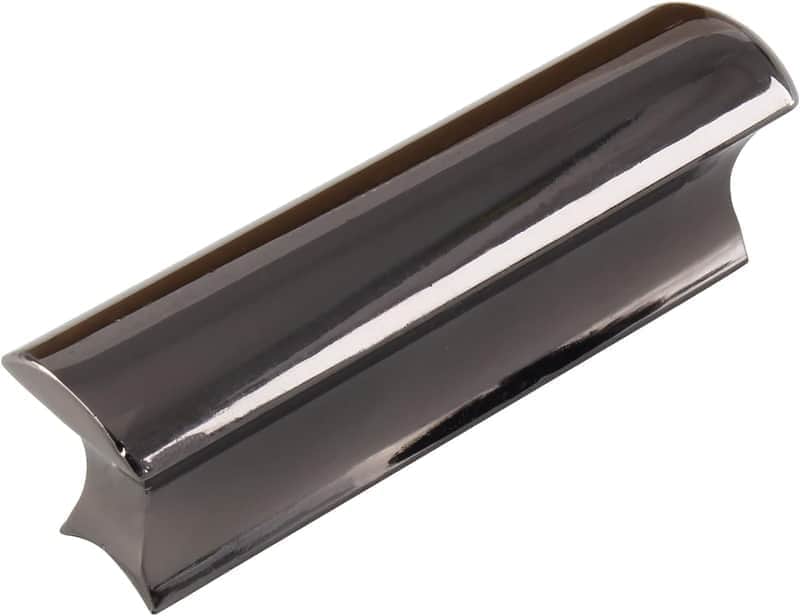 Electric Lap Steel Guitar Slide Bar,Stainless Steel Tone Bar Slide for Electric Guitar Dobro Hawaiian Guitar(Black) image 1