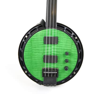 Nechville/Steinberger Fretless Heli-Mount Bass Banjo Owned by Victor Wooten image 2