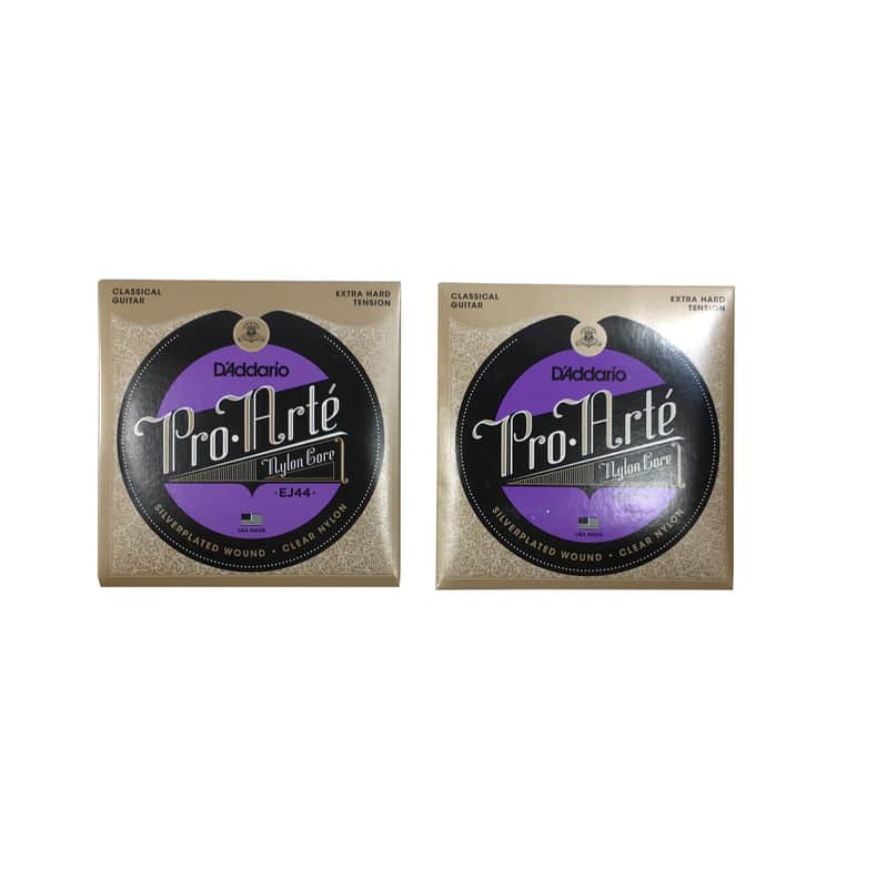 D'Addario Guitar Strings  Classical  2 Pack  EJ44 Pro-Arte Nylon  Extra Hard image 1