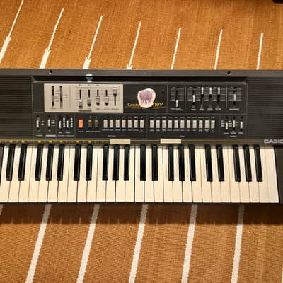 Casio CT-410V Casiotone 49-Key Synthesizer 1980s - Black