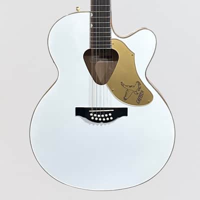 Gretsch G5022CWFE-12 Rancher Falcon Acoustic Electric Guitar - White image 1