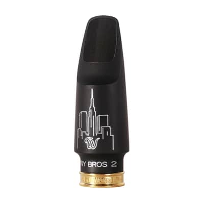 Theo Wanne NY BROS 2 Hard Rubber 5 Alto Saxophone Mouthpiece image 1