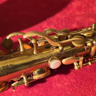 Vintage Early 1920s Buescher True Tone Low Pitch Eb Alto Saxophone w/ Original Carrying Case - RECENTLY REPADDED!! image 11