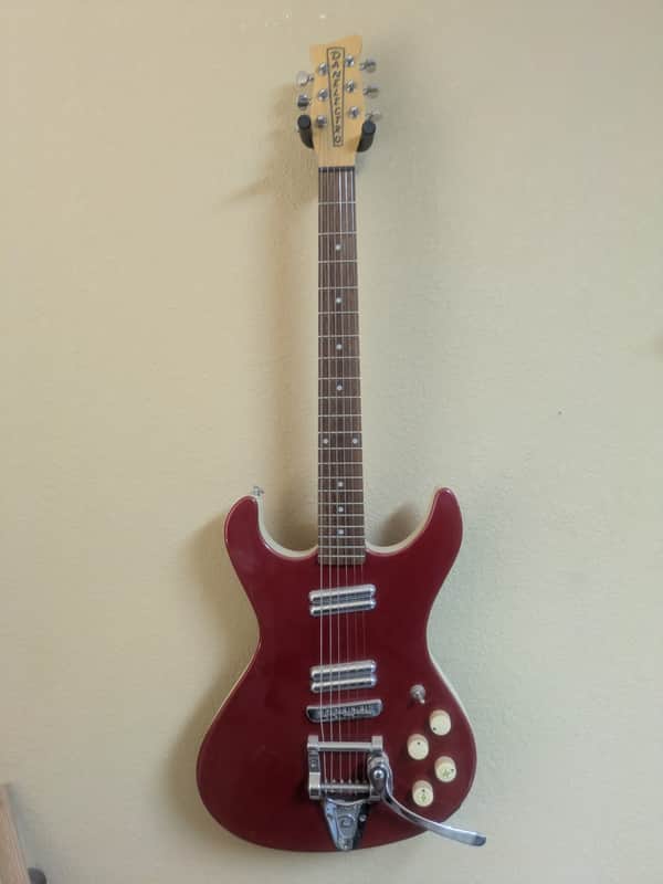 ​Danelectro Hodad with Tremolo -Red Pearl - (Made in Korea) - Upgraded Gotoh Tuners image 1
