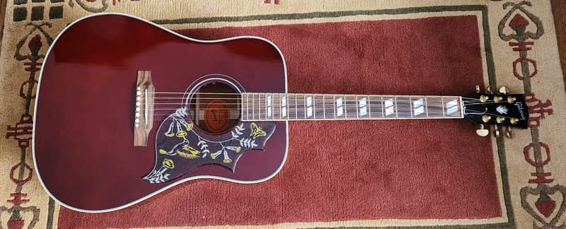 Gibson Hummingbird Ltd Edition 2014 - Wine Red