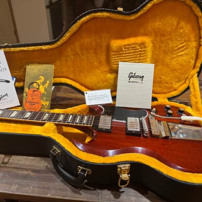 Gibson Custom Shop Murphy Lab '64 SG Standard Reissue Ultra Light Aged image 1