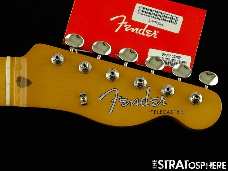 Fender Vintera III Late 50s Telecaster Tele NECK w/ TUNERS, Late 50s image 1