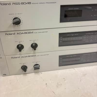 Rare vintage ROLAND Sound Space Processor RSS-8048, 2x ADA-8024, SCC-8004 remote Controller image 4
