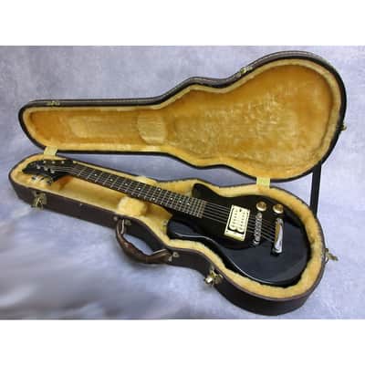 Samick - GREG BENNETT Avion Mini LP style electric guitar w/Case Black image 1