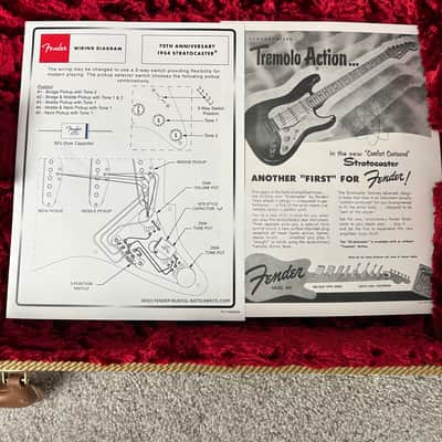Fender 70th Anniversary American Vintage II '54 Stratocaster 2024 - 2-Color Sunburst image 20