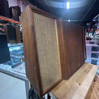 Mid-Century Telectro SS500W Reel-to-Reel Tape Recorder with Walnut Case (Repair/Parts) image 8