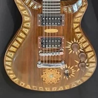 Electric Guitar Handmade by Blueberry Guitars Double Cutaway Seymour Duncan Pickups image 16