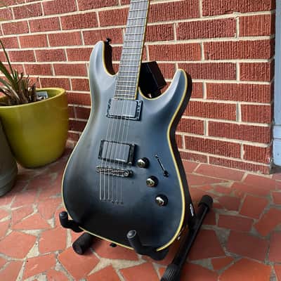 Schecter Blackjack C-1 FR 2014 - 2015 - Gloss Black image 3