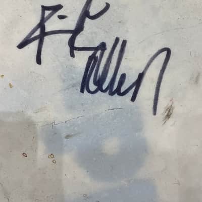 ddrum Rick Allen's ddrum Def Leppard 10" Clavia AB (RA #2039) AUTOGRAPHED HEAD!! image 2