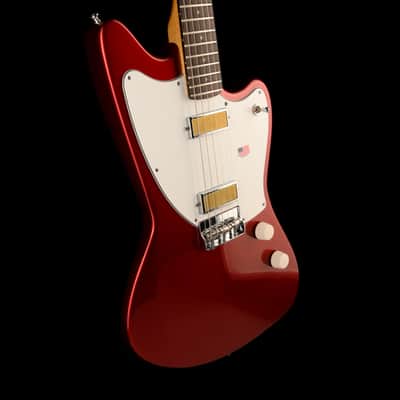 Harmony Factory Special Silhouette Electric Guitar Cherry W/Case 1 of 24 B-Stock image 7