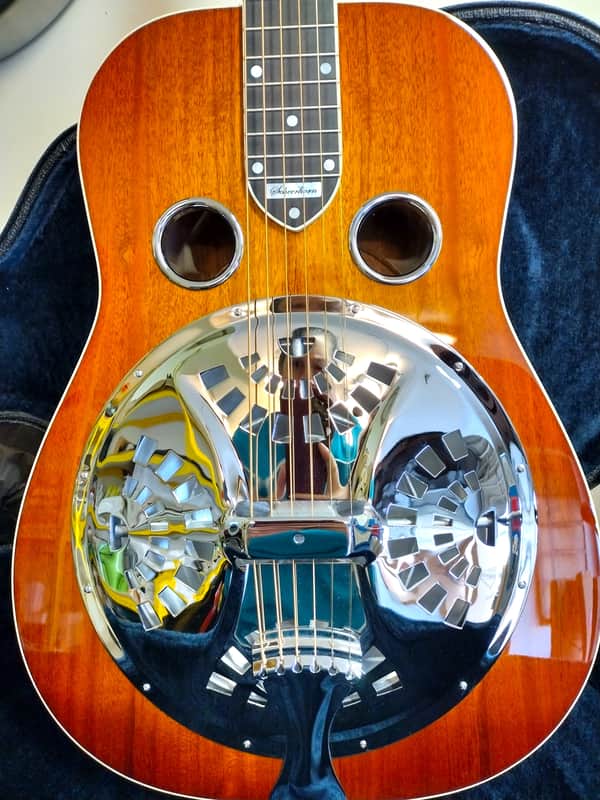 Scheerhorn Honduras Mahogany SQUARENECK 2024 High Gloss Finish on Honduras Mahogany - IN STOCK NOW! image 1