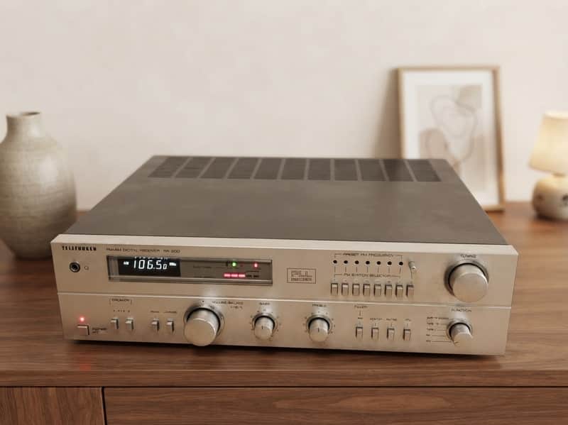 TELEFUNKEN RR-200 Rare Vintage Stereo Receiver Tested Hi-Fi Warranty
