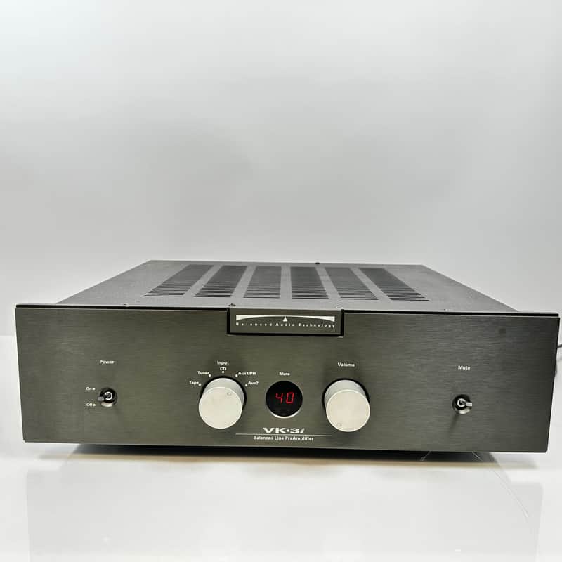 BAT VK-3i Vacuum Tube Stereo Balanced/RCA Preamplifier image 1